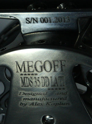 Megoff Fly Reel - Model MDS 35 DD LA Ti