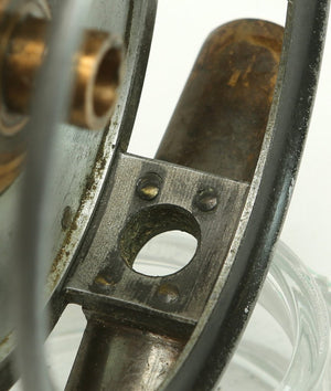 Hardy Perfect 3 3/8" fly reel - rod in hand logo