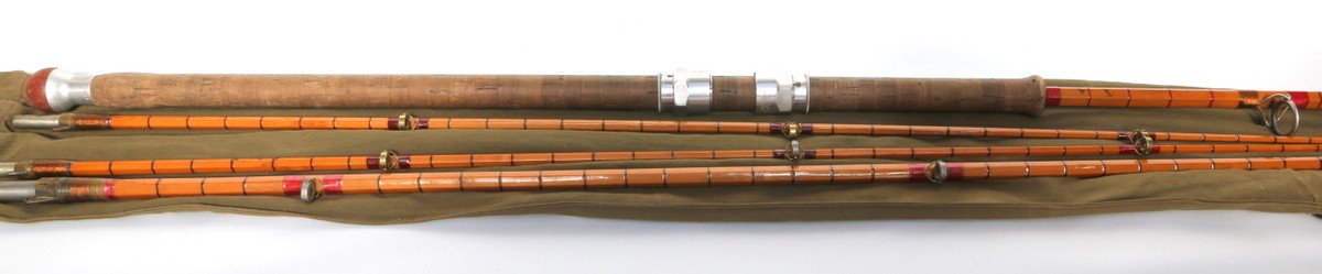 Hardy "The Murdoch" Bamboo Rod -- 'For Salmon, Mahseer, Pike etc.' 