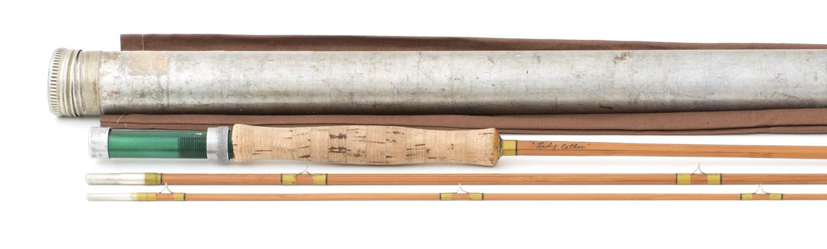 Phillipson - "Pacemaker" 8'6 3/1 5-6wt Bamboo Rod - maker signature and rod markings