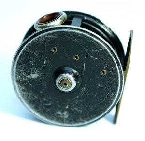 JW Young 3" Pattern 1 red agate fly reel