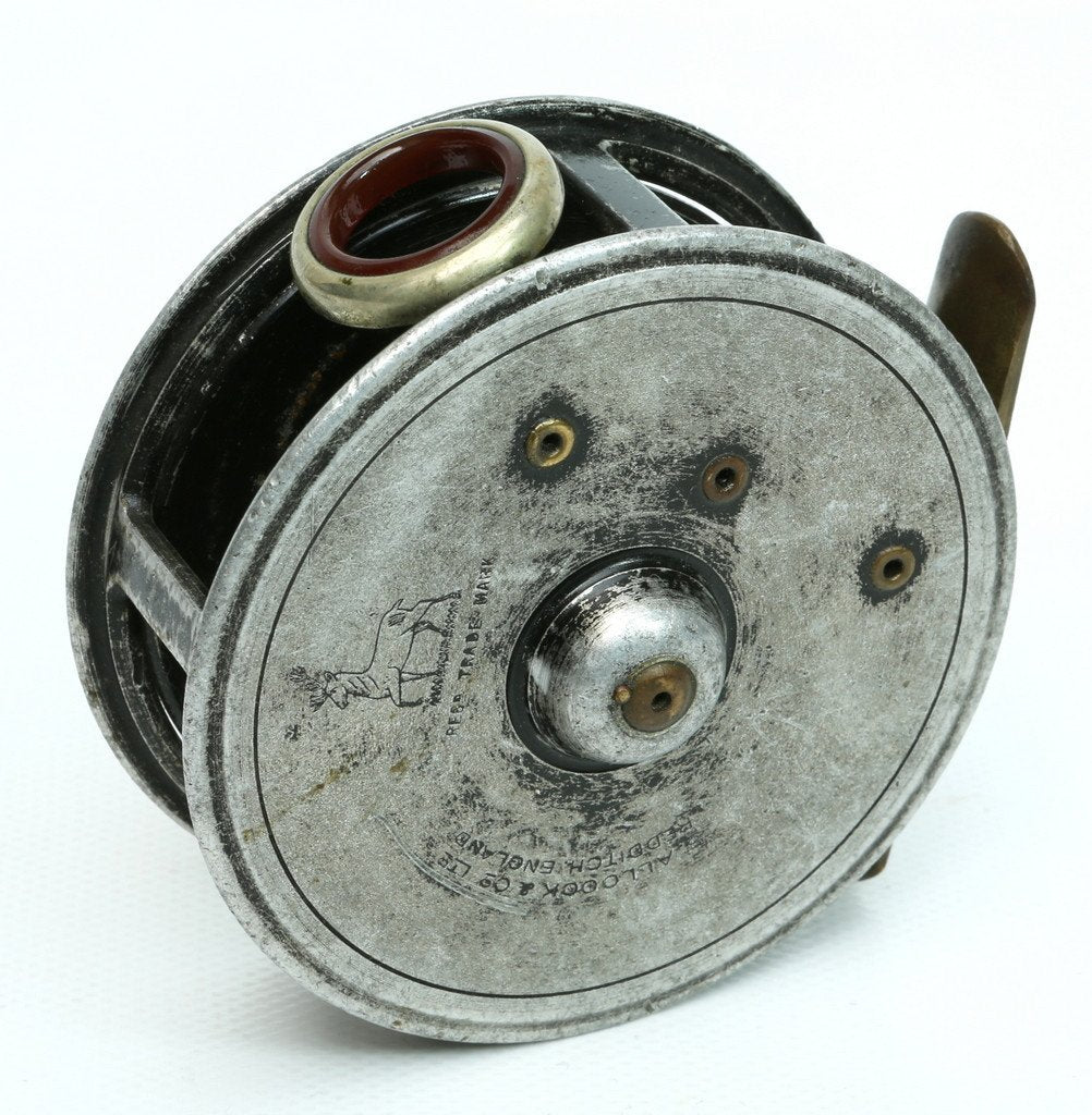 JW Young 3" Pattern 1 red agate fly reel 