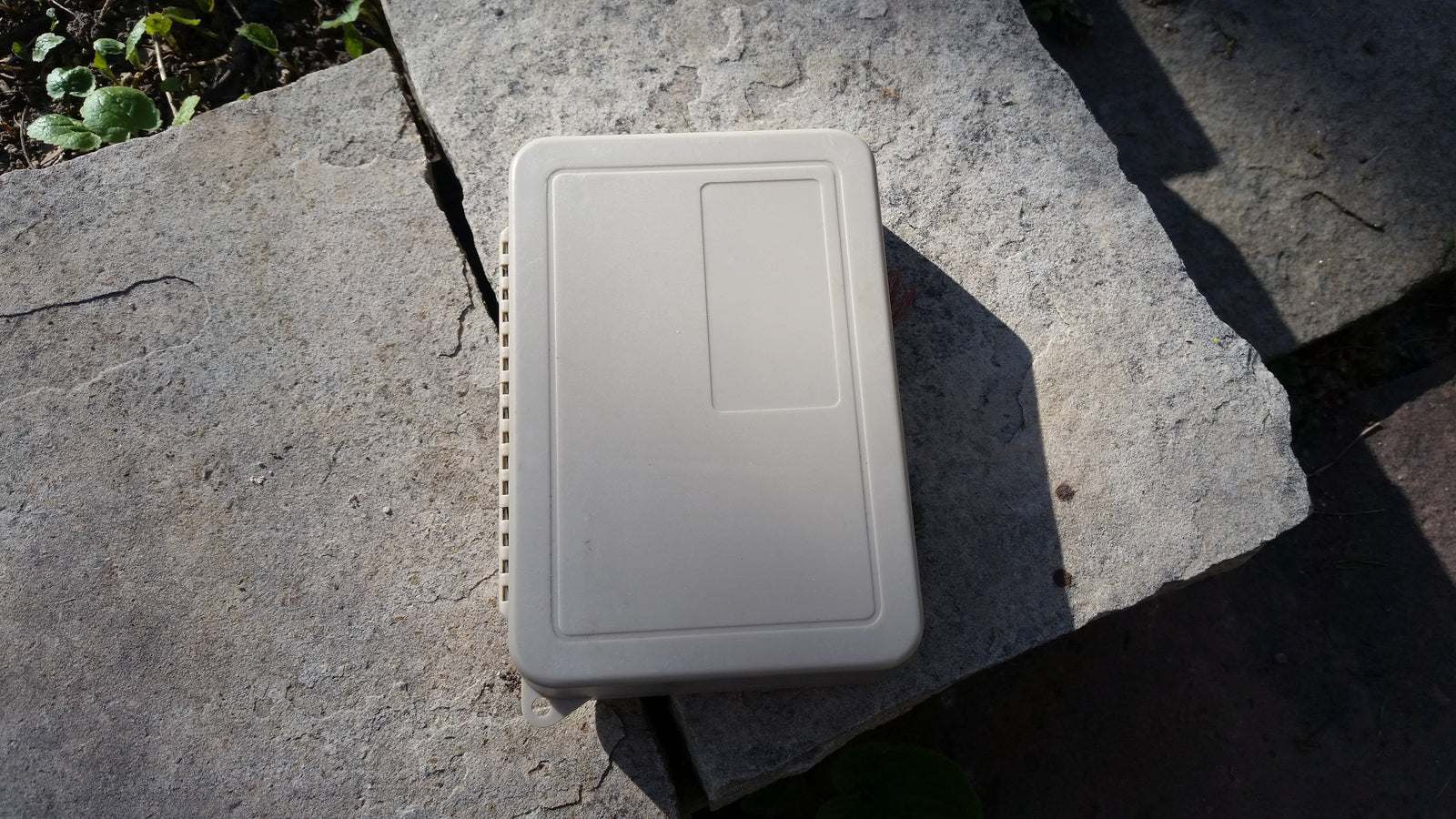 Plastic fly box filled with streamers 