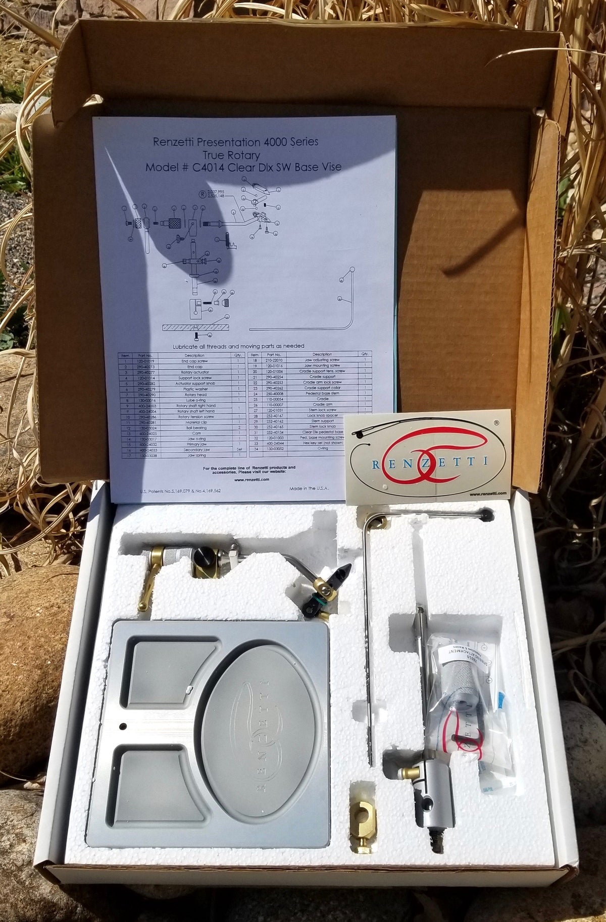 Renzetti - Presentation 4000 Vise