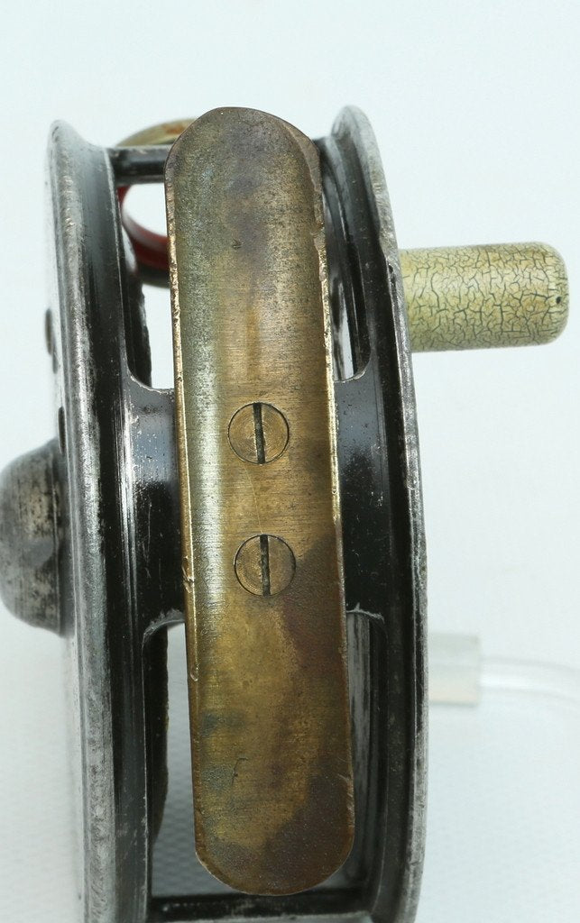 JW Young 3" Pattern 1 red agate fly reel