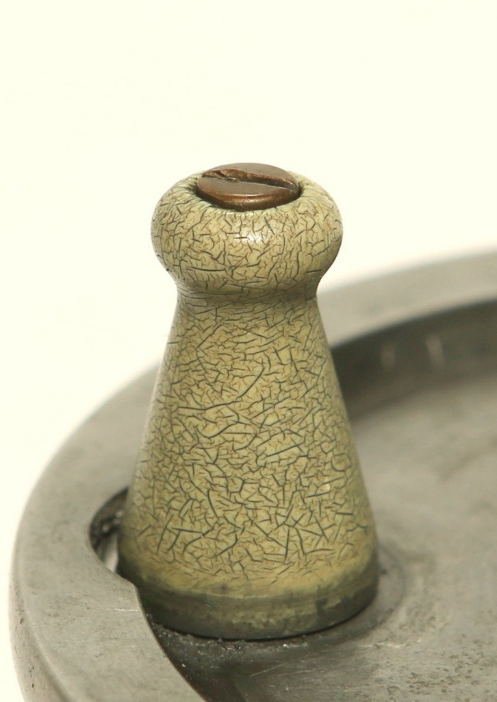 JW Young 3" Pattern 2A red agate fly reel 