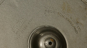 JW Young 3 1/2" red agate fly reel