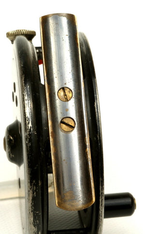 JW Young 3 1/8" Pattern 14A red agate fly reel