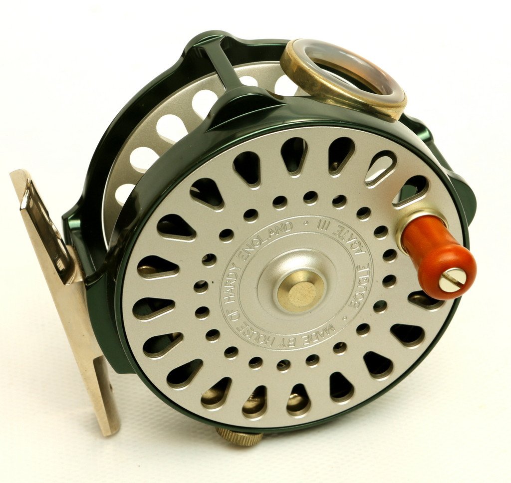 Hardy Bougle Agate Lightweight III Fly Reel – mint, boxed, complete