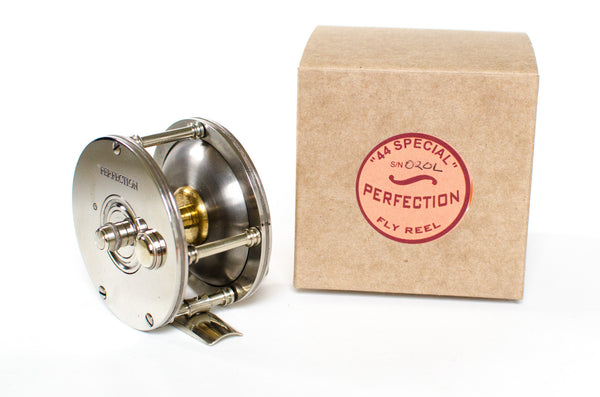 compact 44-a fishing reel 44 Special" Perfection Fly The reel also features an On/Off clicker switch perfect for your trolling applications.Line cap BESTSKY Spinning Reels in Fishing