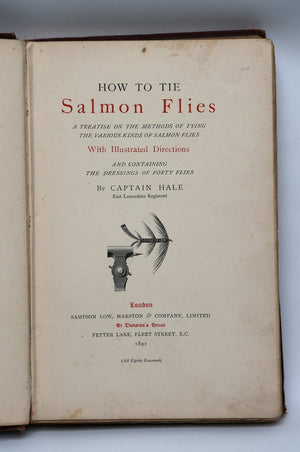 Hale, JH -- How to Tie Salmon Flies (1892) 