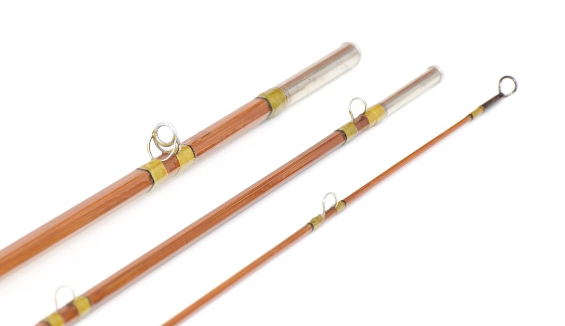 Phillipson - "Pacemaker" 8'6 3/1 5-6wt Bamboo Rod - full rod assembled view