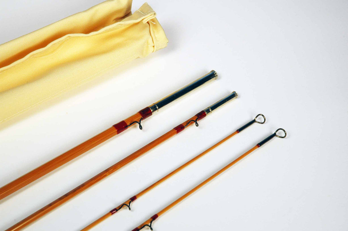 Leonard DF50 Fly Rod 8' 3/2 #6 - maker's marking and inscription