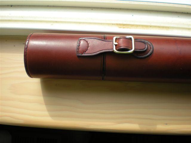 Arne Mason Leather Tube - for a 8' 3/2 rod