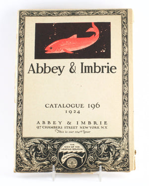 Abbey & Imbrie 1924 Tackle Catalog 