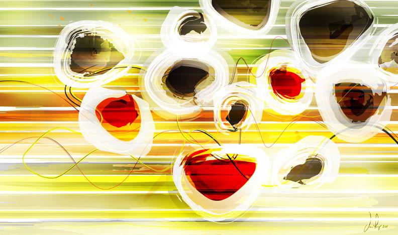 Fly Art by Daniel - Abstract Series - Brown Trout