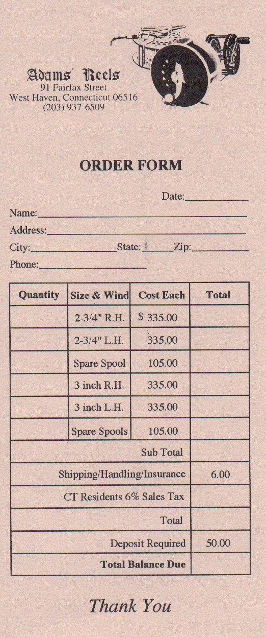 Adams 3" Trout Fly Reel with Spare Spool