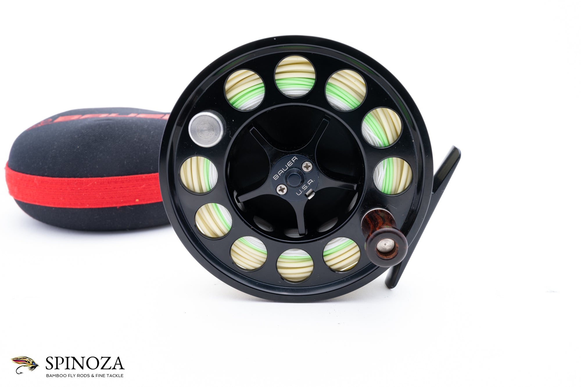 bauer mz4 fly reel RVR - Charcoal/Silver depending on intended use Bauer Fly Reels - Spinoza