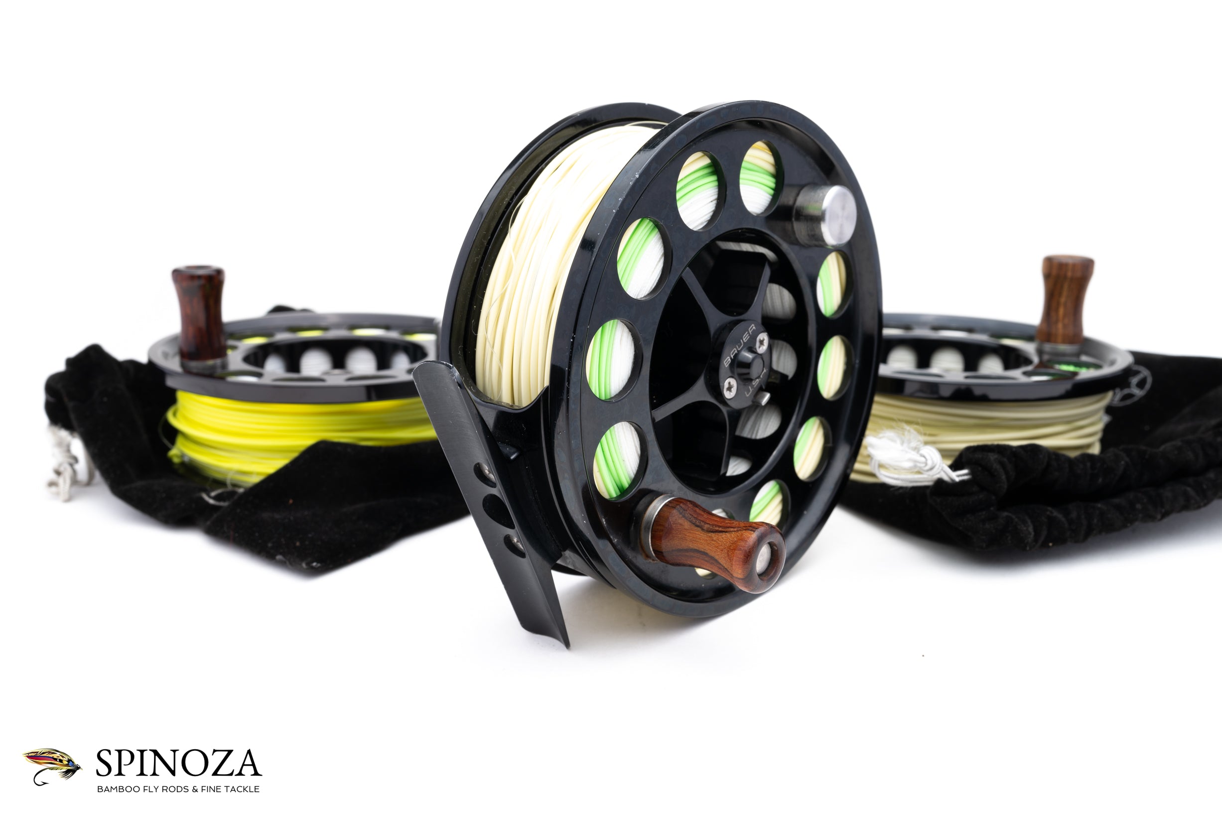 bauer jm 4 fly reel Bauer M4 Fly Reel with Two Spare Spools