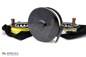 Bauer M4 Fly Reel with Two Spare Spools