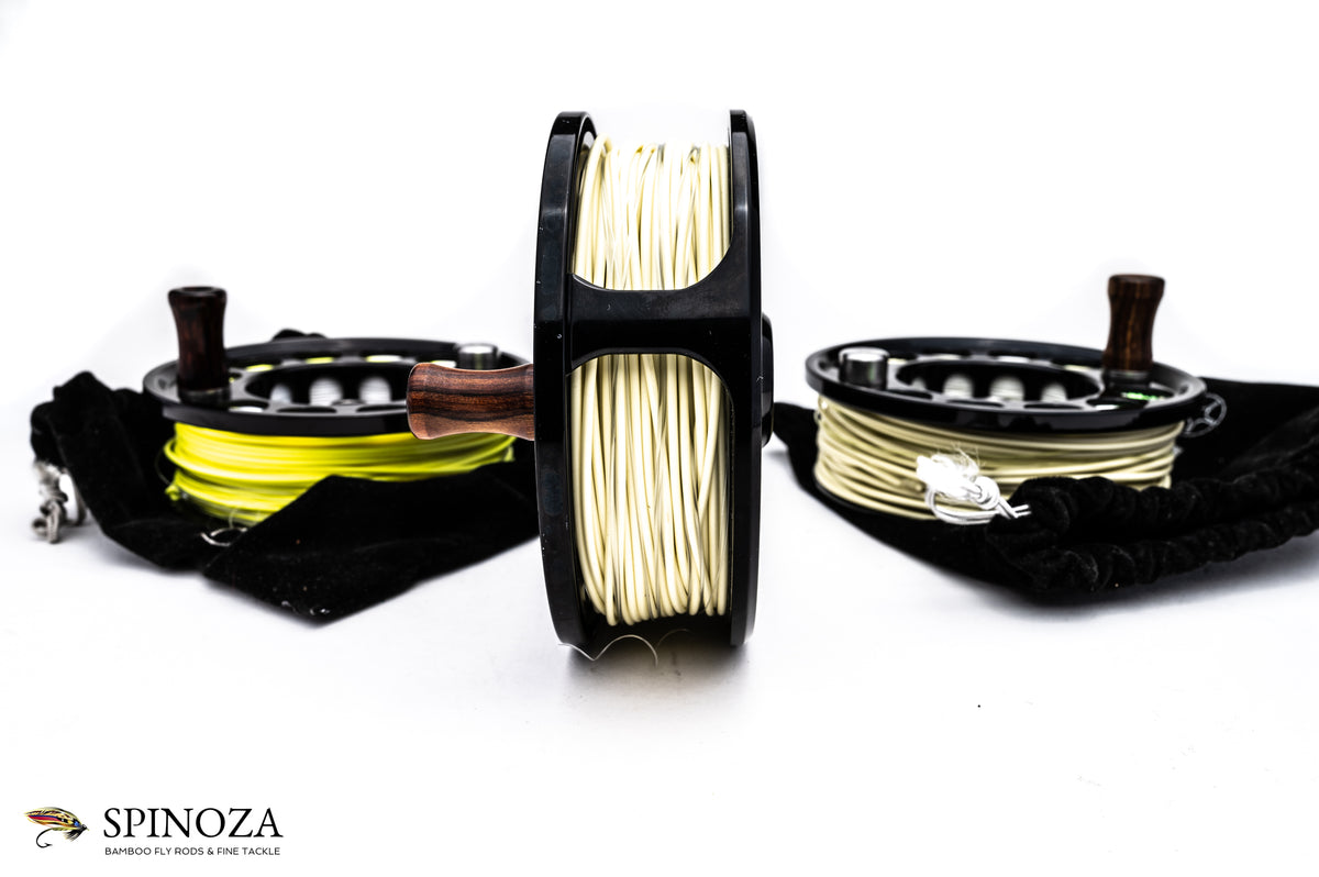 Bauer M4 Fly Reel with Two Spare Spools