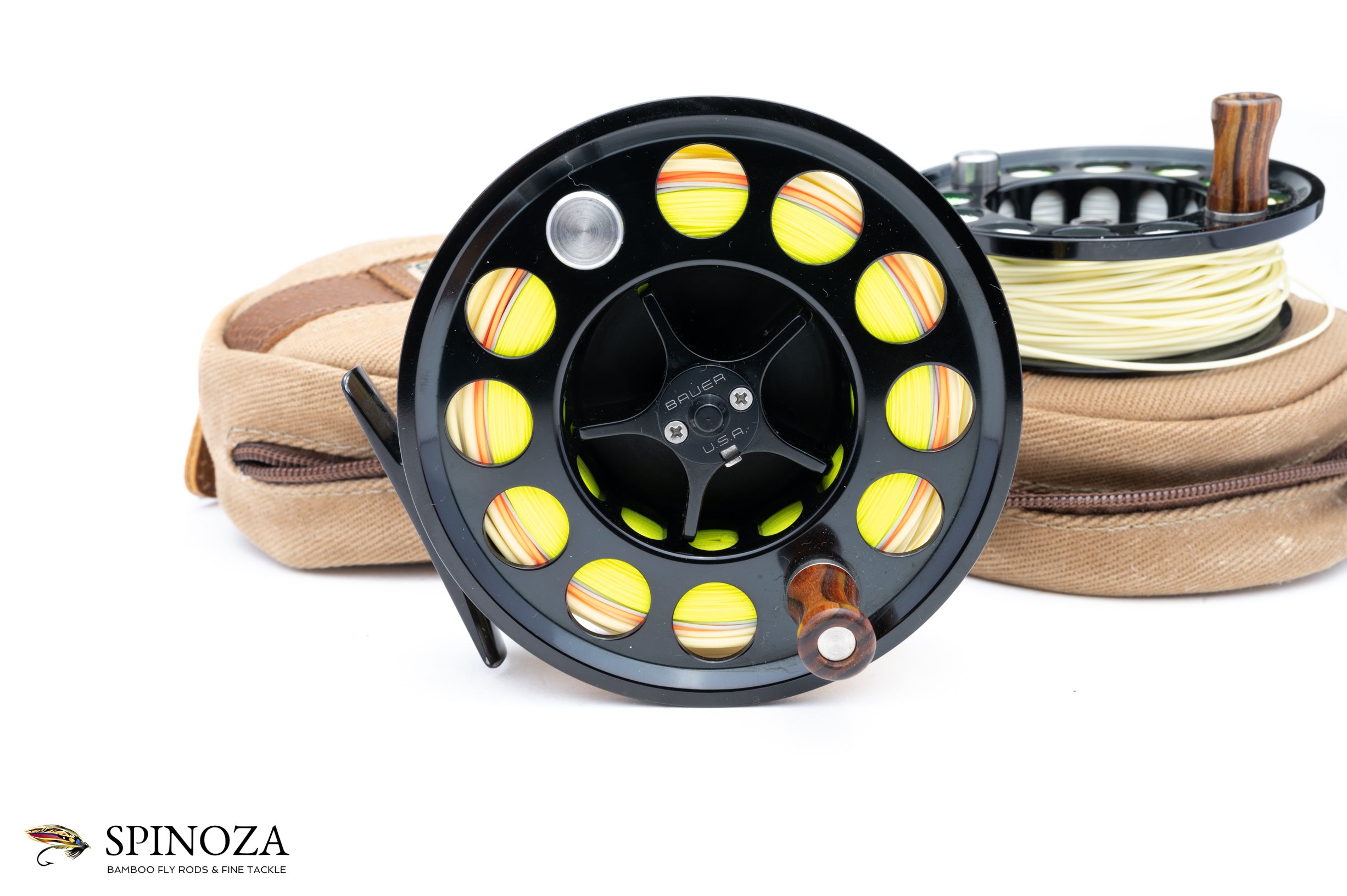 bauer mx 5 fly reel Bauer M5 Fly Reel with Spare Spool
