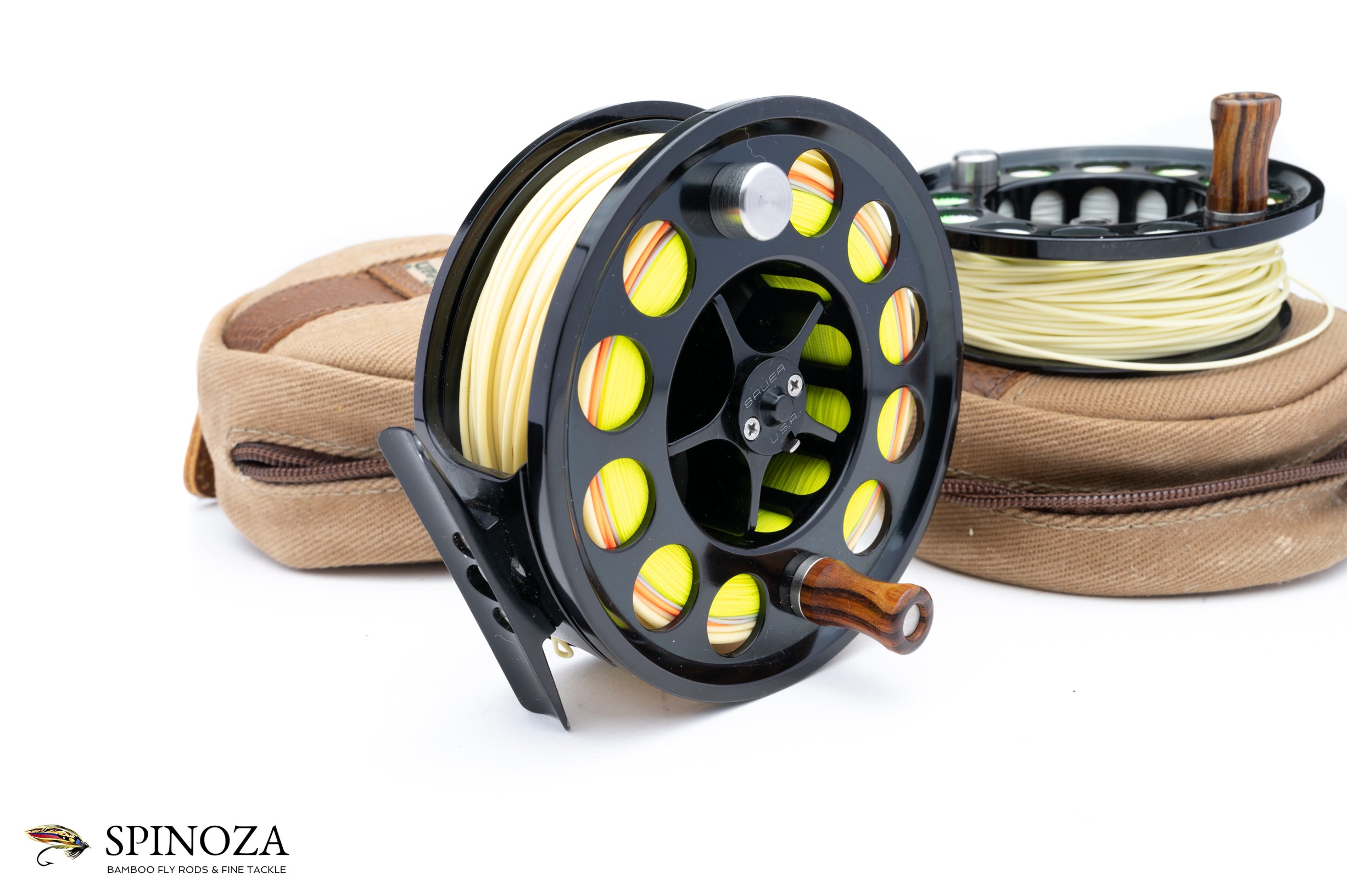 Bauer M5 Fly Reel with Spare Spool - Spinoza Rod Company