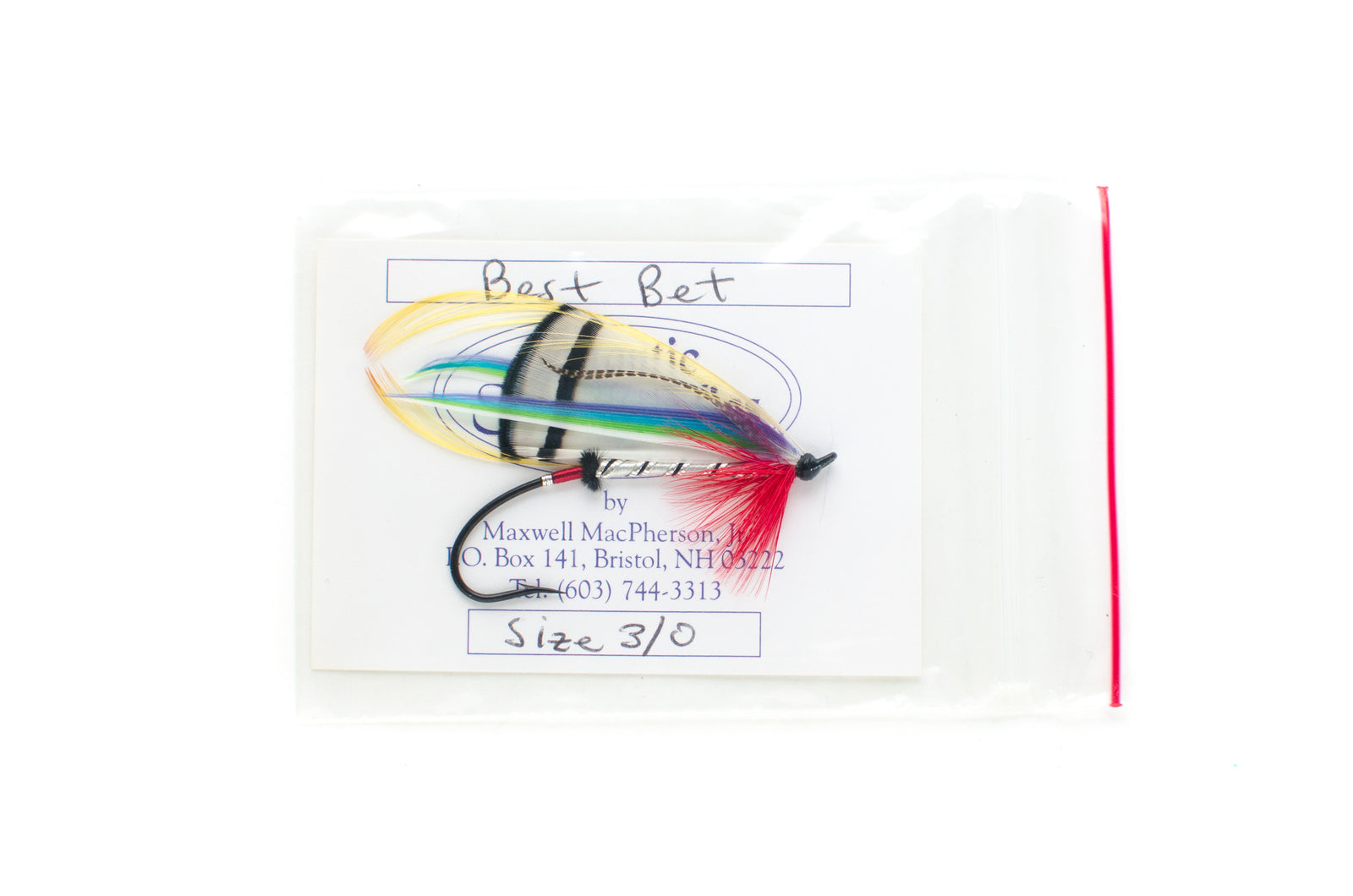 Best Bet Salmon Fly by Maxwell McPherson Jr