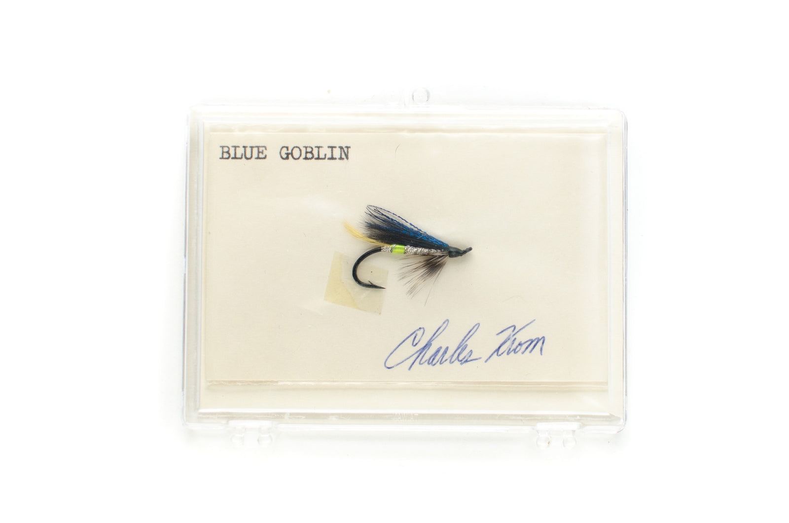 Blue Goblin Salmon Fly by Charles Krom