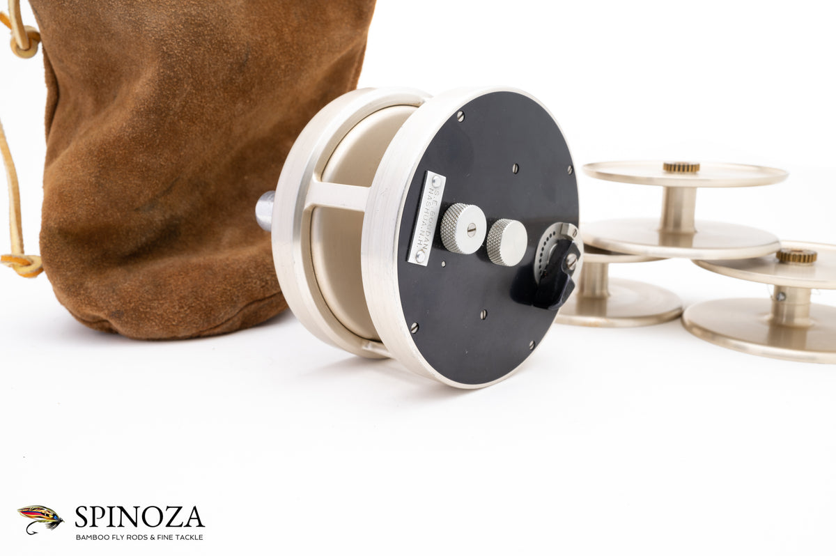 Bogdan Model 1 Salmon Reel with Three Spare Spools