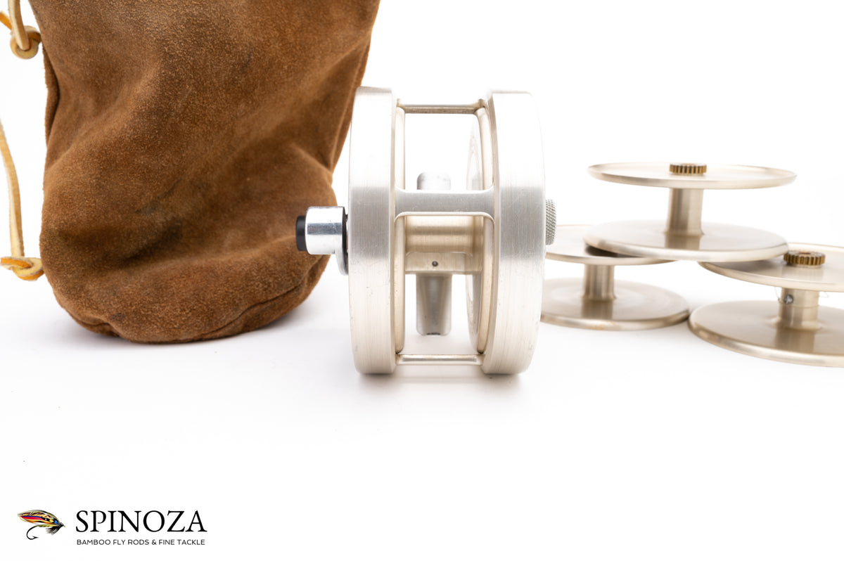 Bogdan Model 1 Salmon Reel with Three Spare Spools