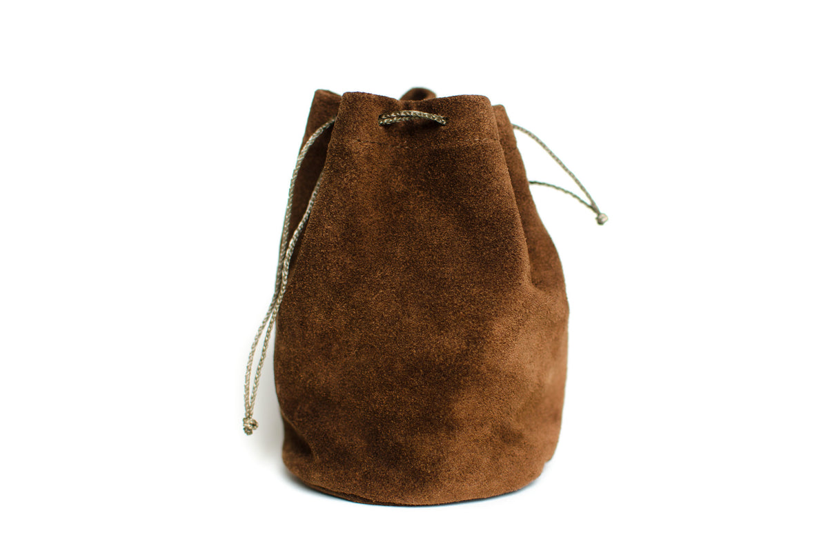 Bogdan Leather Reel Bag Brown