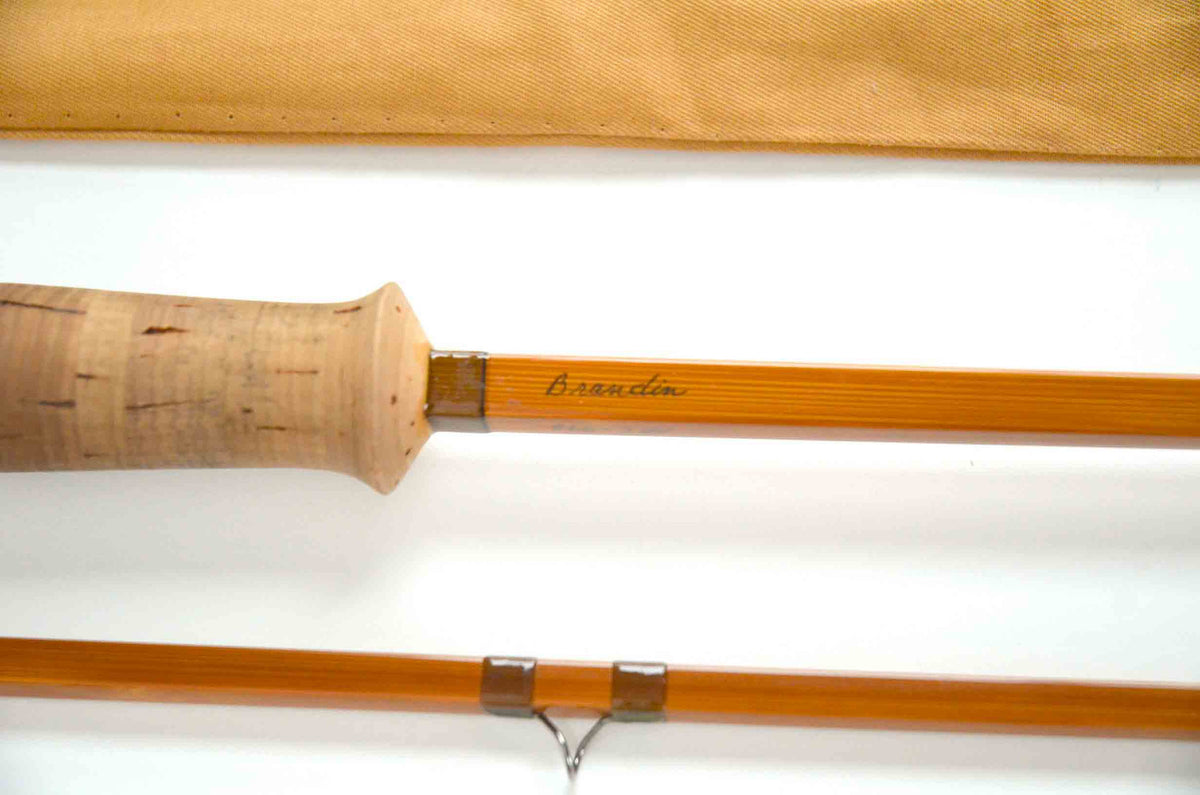 Per Brandin Quad Fly Rod 866 DF HB 8'6" 3/2 #6 - 4 (rod sections with wraps and guides)