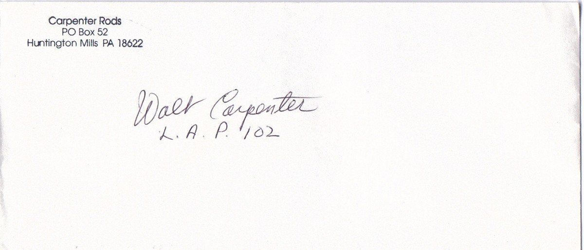 Walt Carpenter "Like a Payne" 8' 2/2 4-5wt Bamboo Rod 