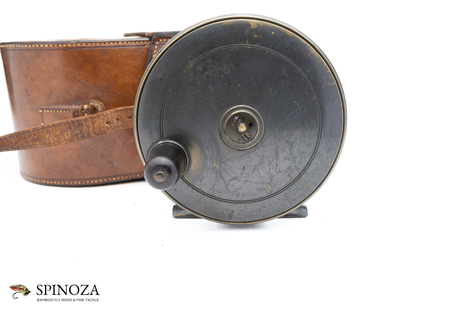 Charles Farlow Brass Salmon Reel