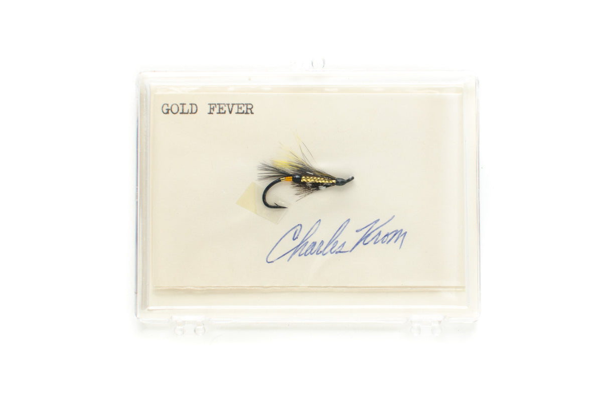 Gold Fever Salmon Fly by Charles Krom