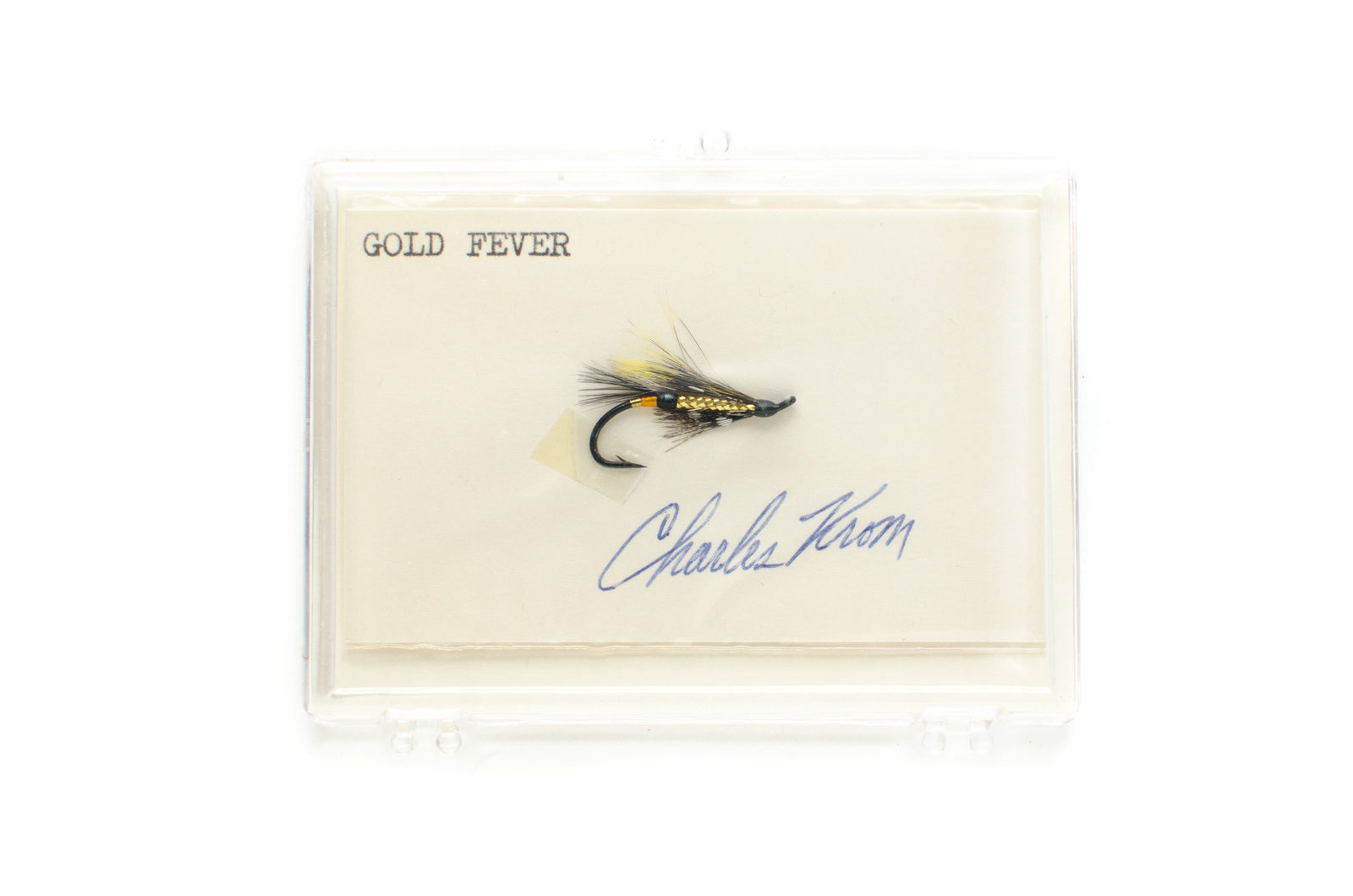 Gold Fever Salmon Fly by Charles Krom