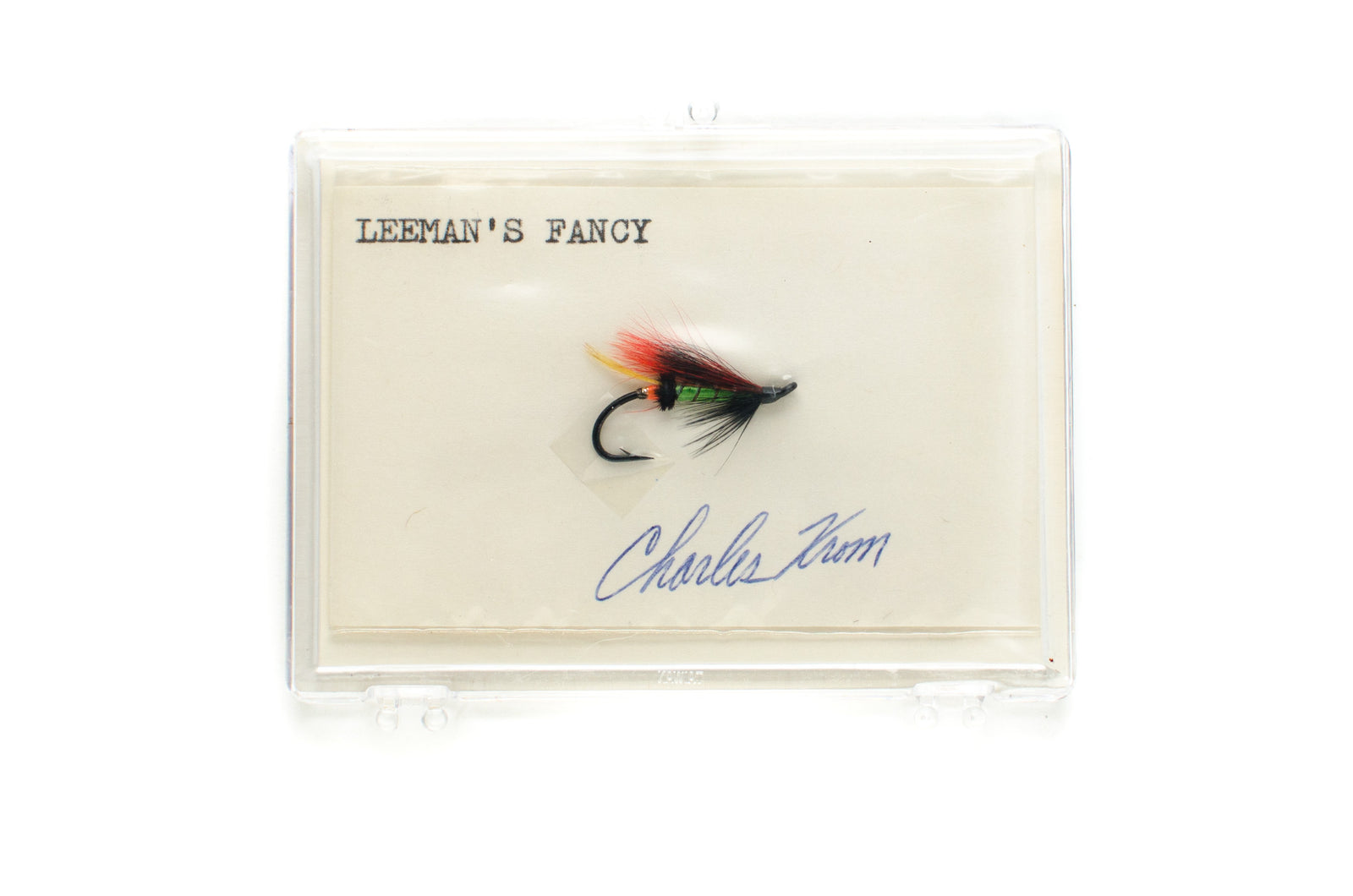 Leeman's Fancy Salmon Fly by Charles Krom