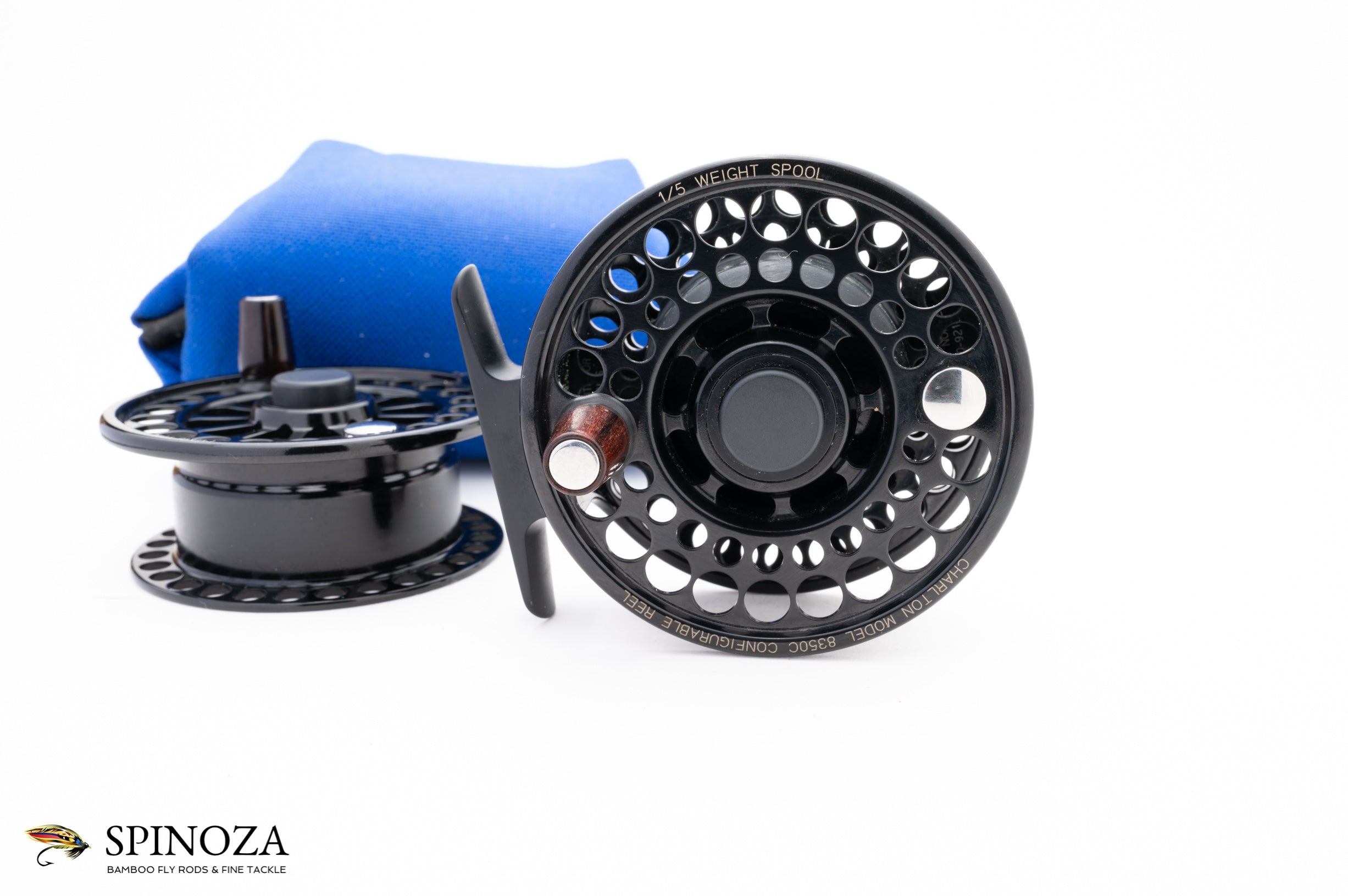 charlton 8350c fly reel Charlton 8350C Fly Reel w 1-5 spool and spare 1-2 spool