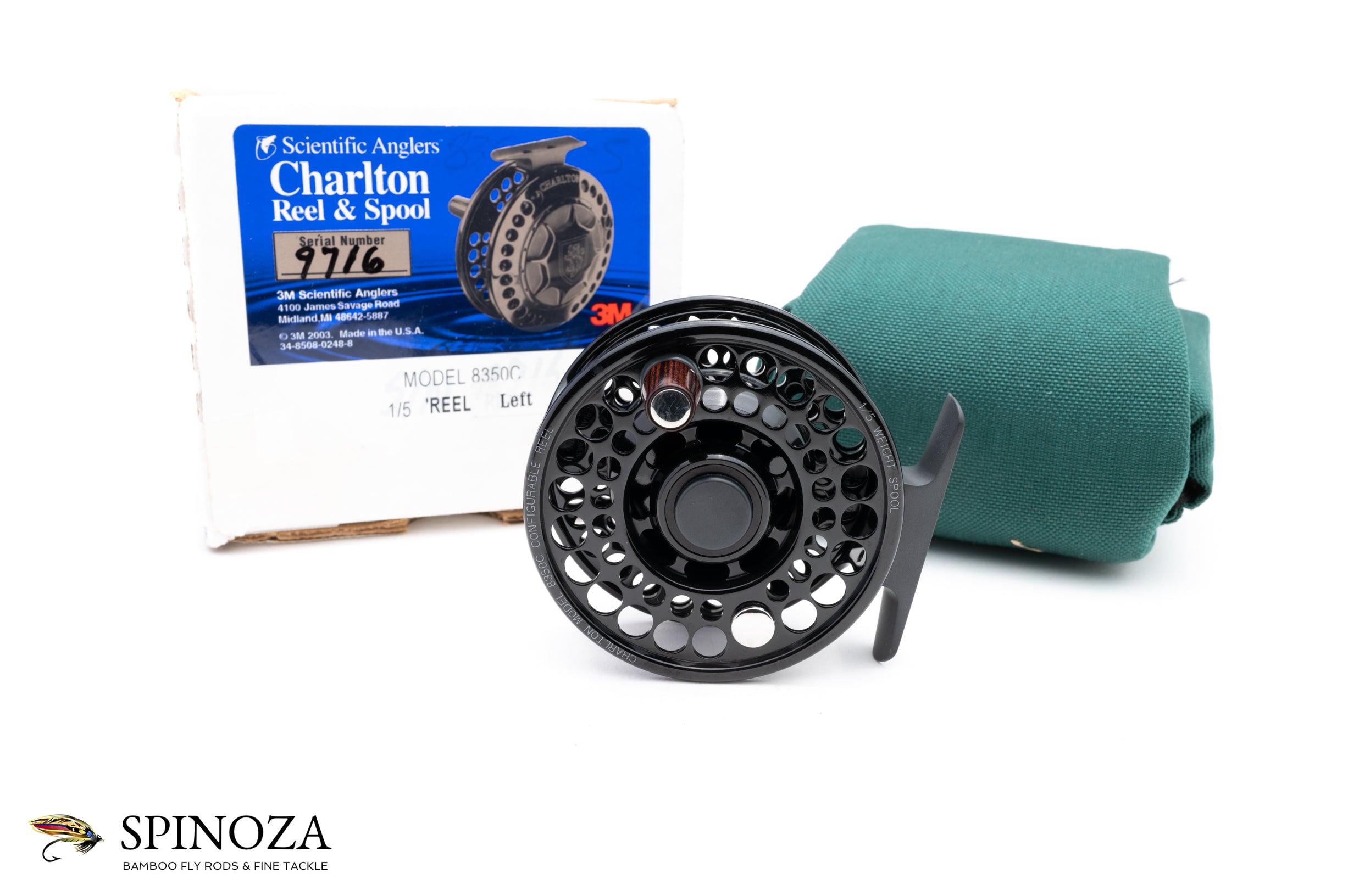 charlton 8350c fly reel Charlton 8350C Fly Reel with 1-5 Spool