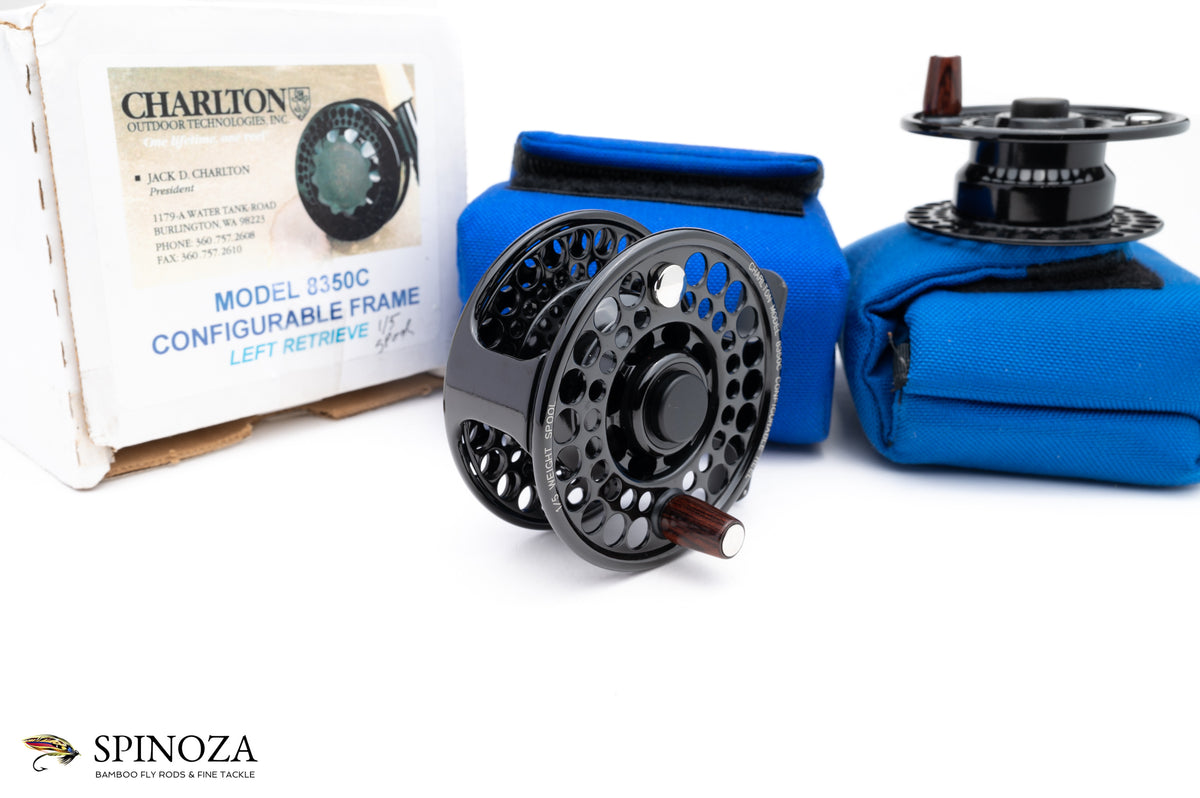 Charlton 8350C Fly Reel with two 1-5 Spools