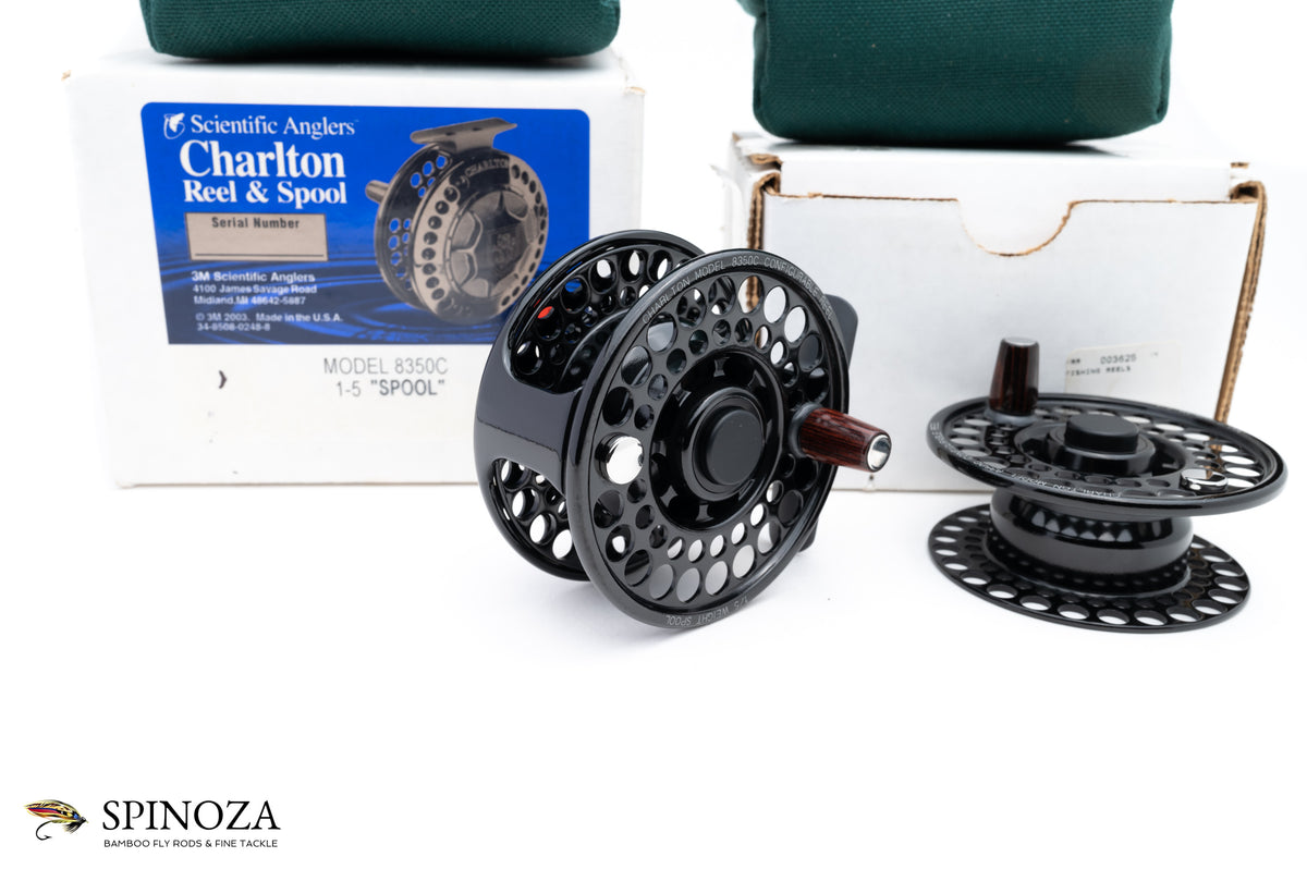 Charlton 8350C Fly Reel with two 1-5 Spools