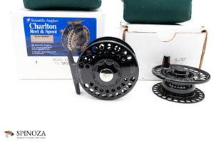 Charlton 8350C Fly Reel with two 1-5 Spools