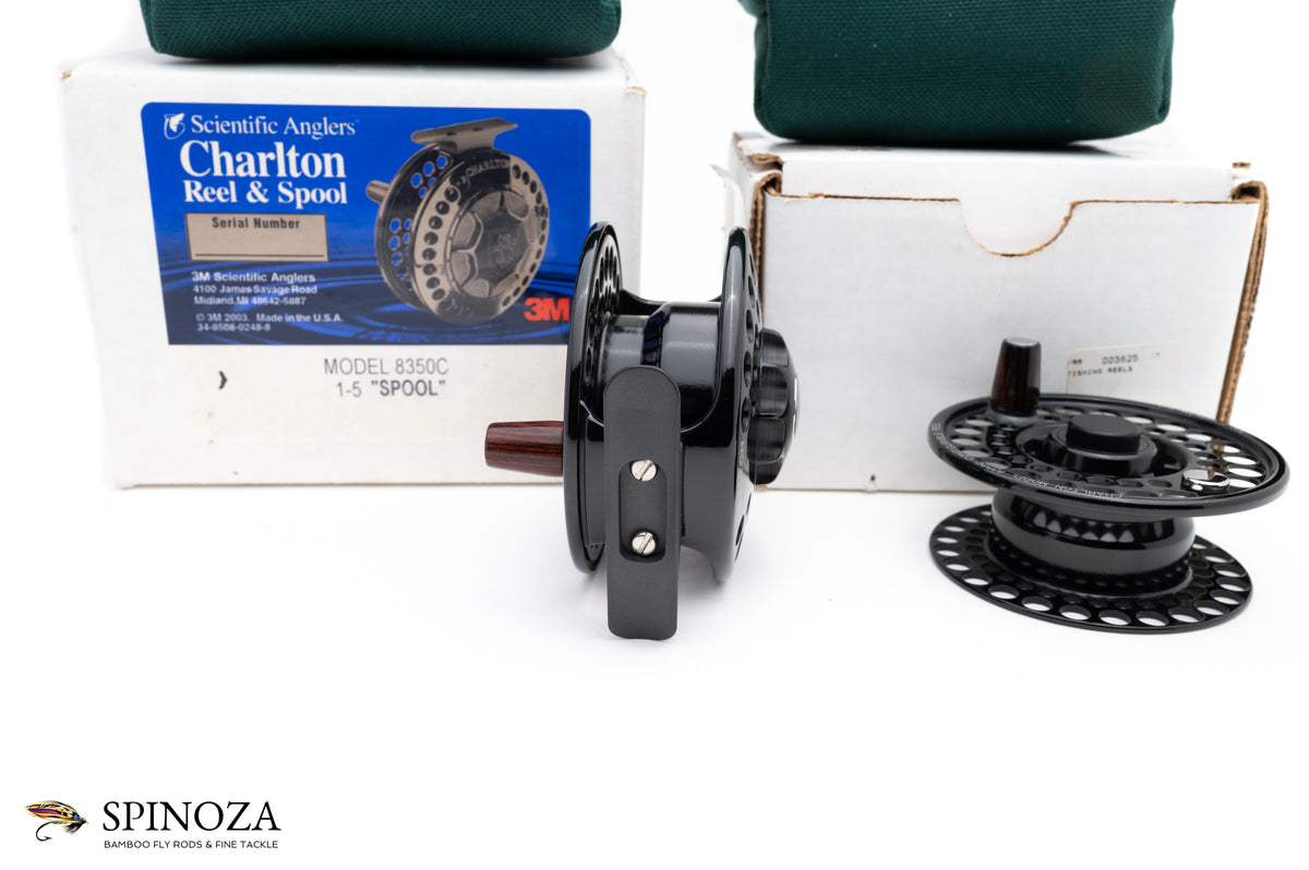 Charlton 8350C Fly Reel with two 1-5 Spools