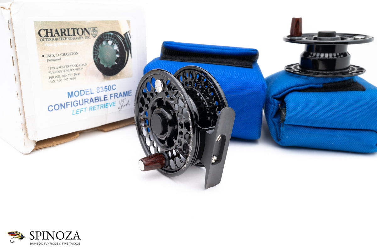 Charlton 8350C Fly Reel with two 1-5 Spools