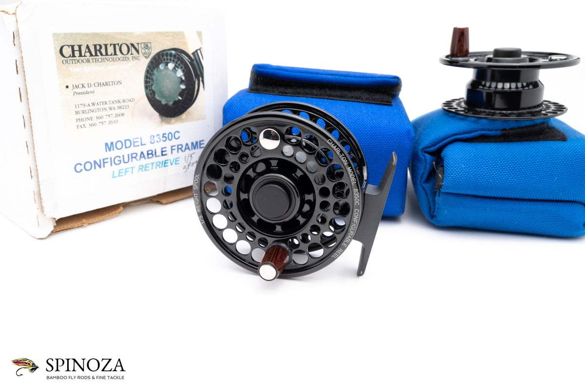 Charlton 8350C Fly Reel with two 1-5 Spools