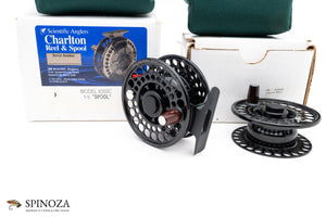 Charlton 8350C Fly Reel with two 1-5 Spools