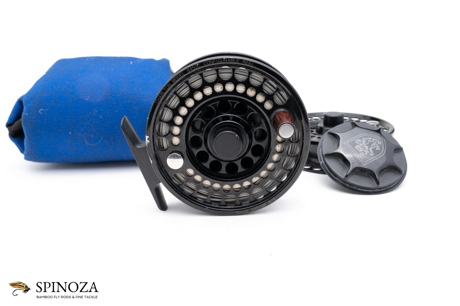 Charlton 8450C Fly Reel with 5/6 spool and Extra 5/6 Spool