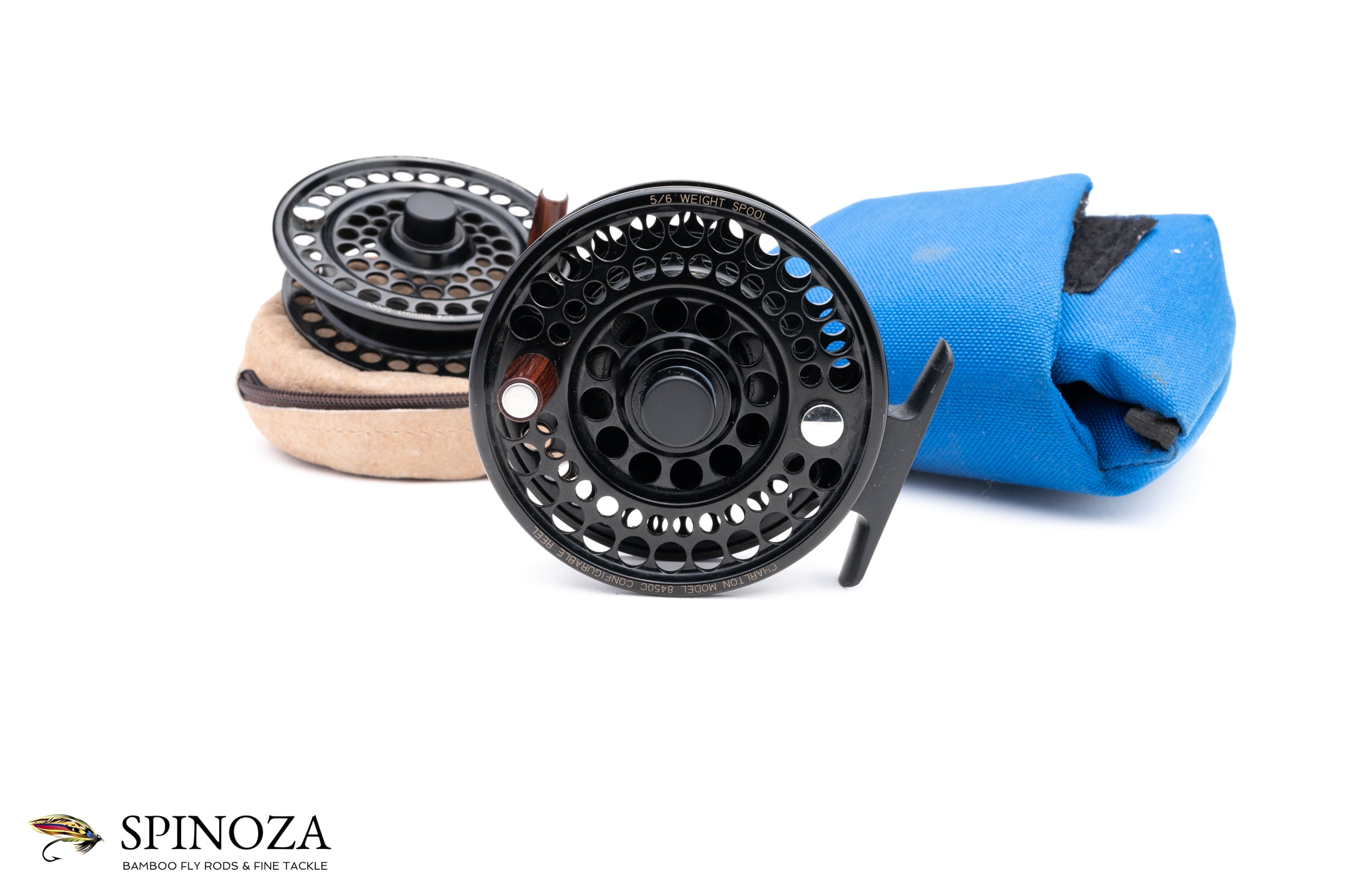 Charlton 8450c Fly Reel with 3/4 and 5/6 spools Charlton 8450c Fly Reel with 3/4 and 5/6 spools
