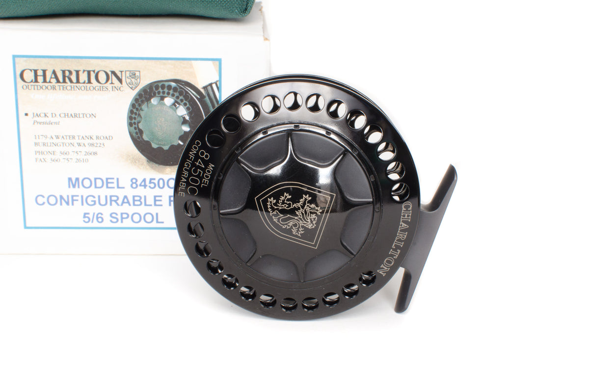 Charlton 8450C Fly Reel with 5/6 Spool